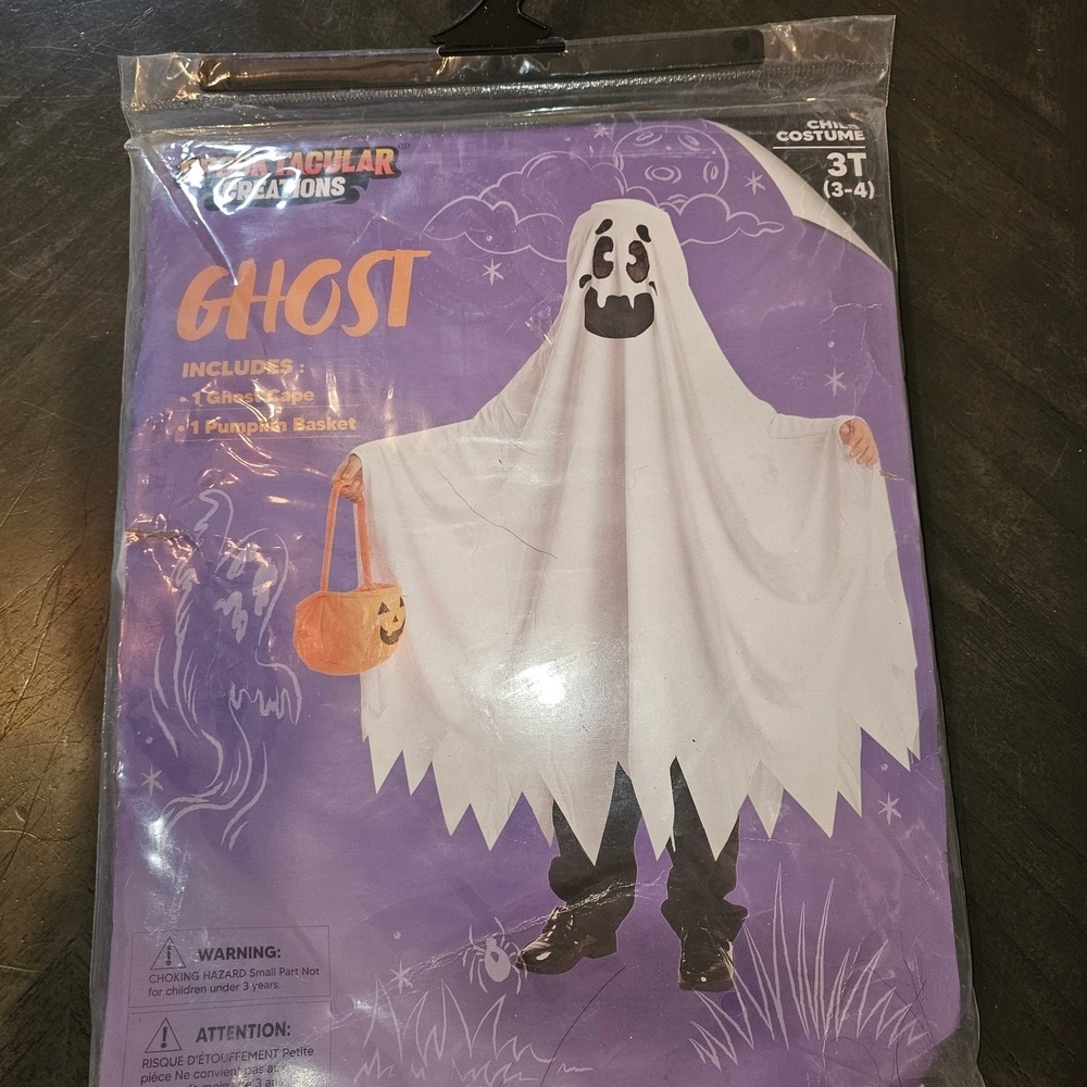 New Spooktacular Creations child's size 3T Ghost Costume‎